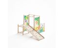Mały plac zabaw Montessori z pochylnią wspinaczkową | Kids Jungle