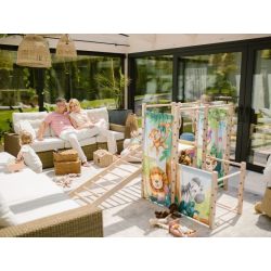 Mały plac zabaw Montessori z pochylnią wspinaczkową | Kids Jungle