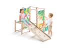 Mały plac zabaw Montessori z pochylnią wspinaczkową | Kids Jungle